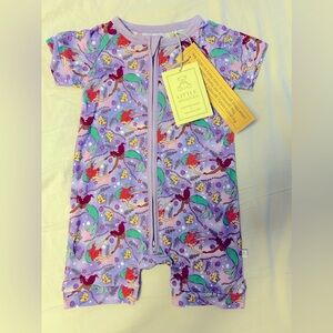 Little Snuggles The Little Mermaid romper 12-18m